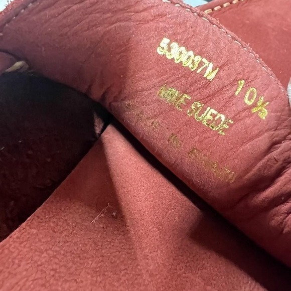 Martin Dingman Loafers Mens 10.5‎ Brick Mike Nubuck Suede Penny Loafer Moccasin main image 9